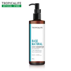 BASE NATURAL HAIR SHAMPOO WITH HYDROLYZED WHEAT PROTEIN AND GINSENG EXTRACT (96.8% NATURAL)
